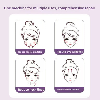 Handheld Neck Massager with Microcurrent and Color Light Therapy